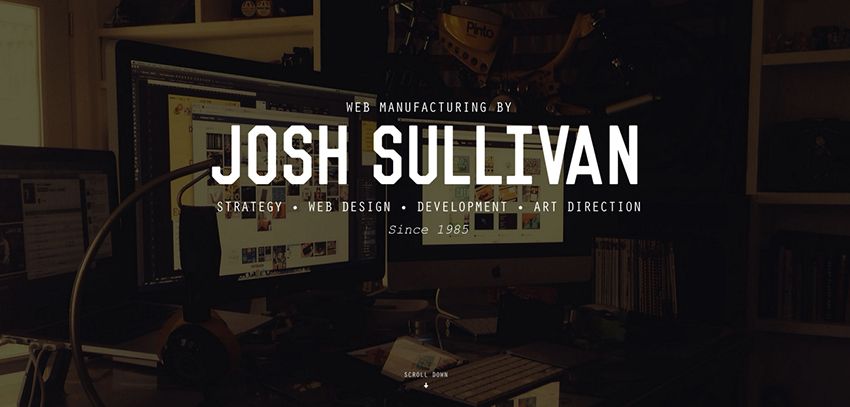 Josh Sullivan | Amazing Freelance Graphic Designers Websites