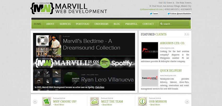 Marvill | Affordable Web Design: 10 Awesome Developers in the Philippines