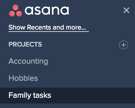 Asana for personal use