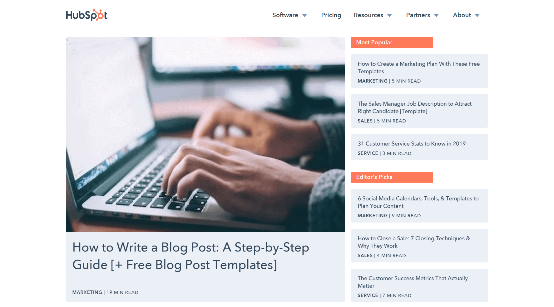 Blog HubSpot