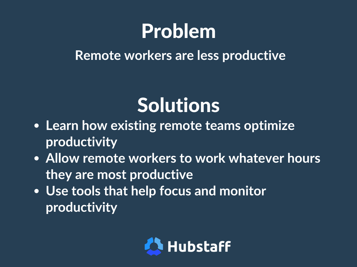 remote work productivity