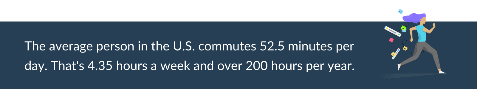 commuting stats remote work hubstaff