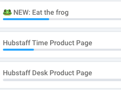 eat the frog tasks list