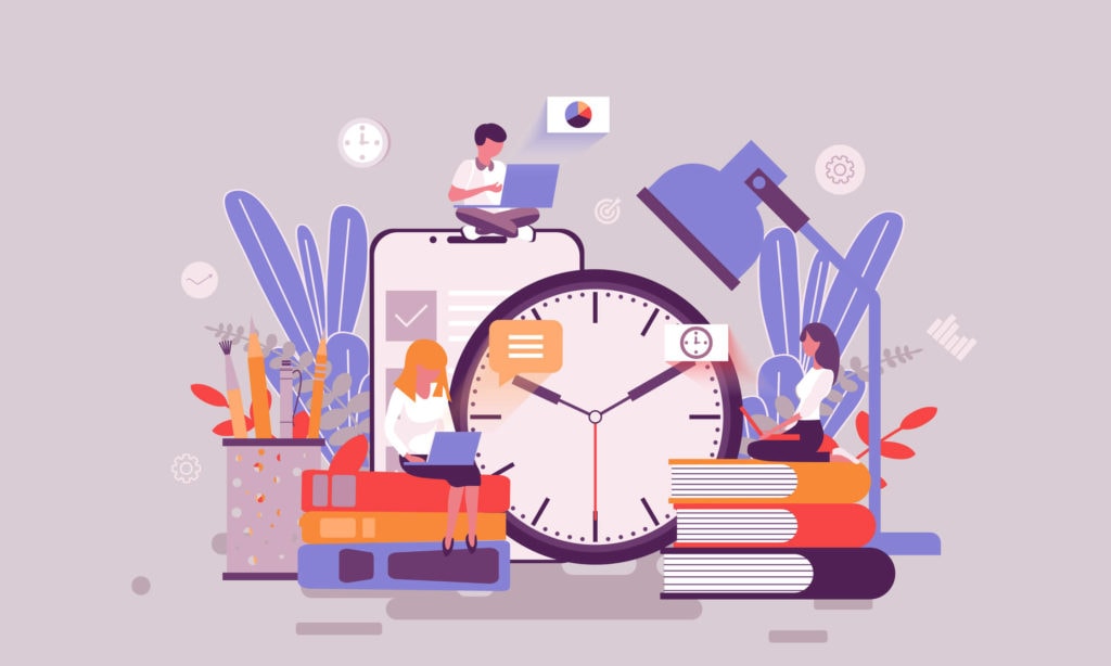 People using a time management matrix to better manage different time-sensitive tasks | Hubstaff